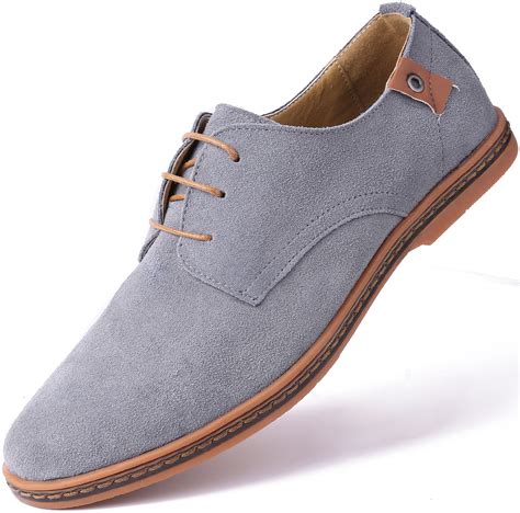 suede oxford dress shoes men